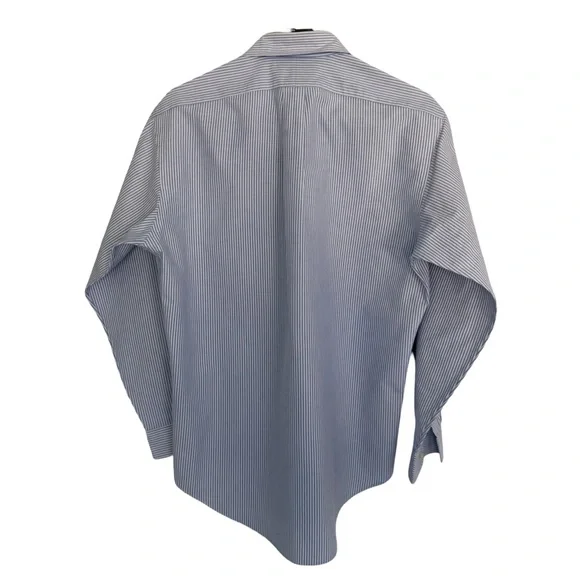 Ralph Lauren Men's Blue Embroidered Oxford Shirt Excellent Condition